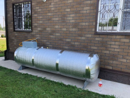 Монтаж газгольдера Спецгаз 2200 л в Москве