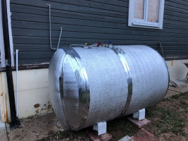 Автономная газификация в Москве на базе газгольдера 800 л