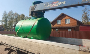 Монтаж газгольдера Спецгаз 2700 л в Москве